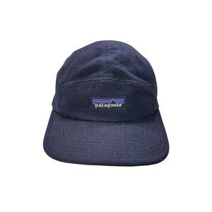 Patagonia 5 Panel Wool Hat Netplus Recycled strapback vtg Outdoors Hiking Camp